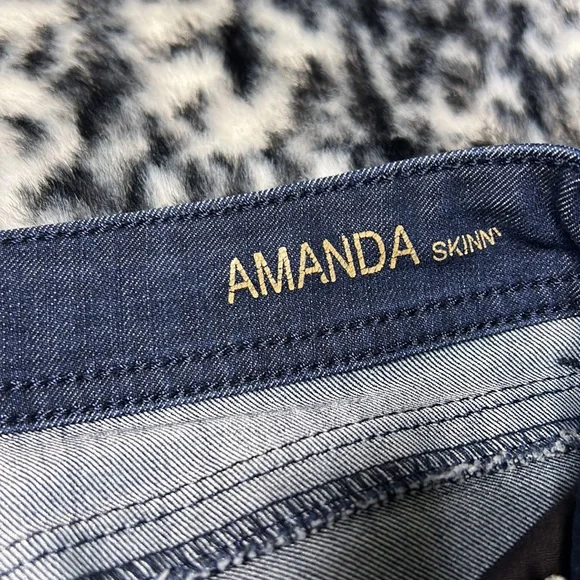 DL1961 Amanda Skinny Jeans Geneva Wash Size 27 - Picture 7 of 9